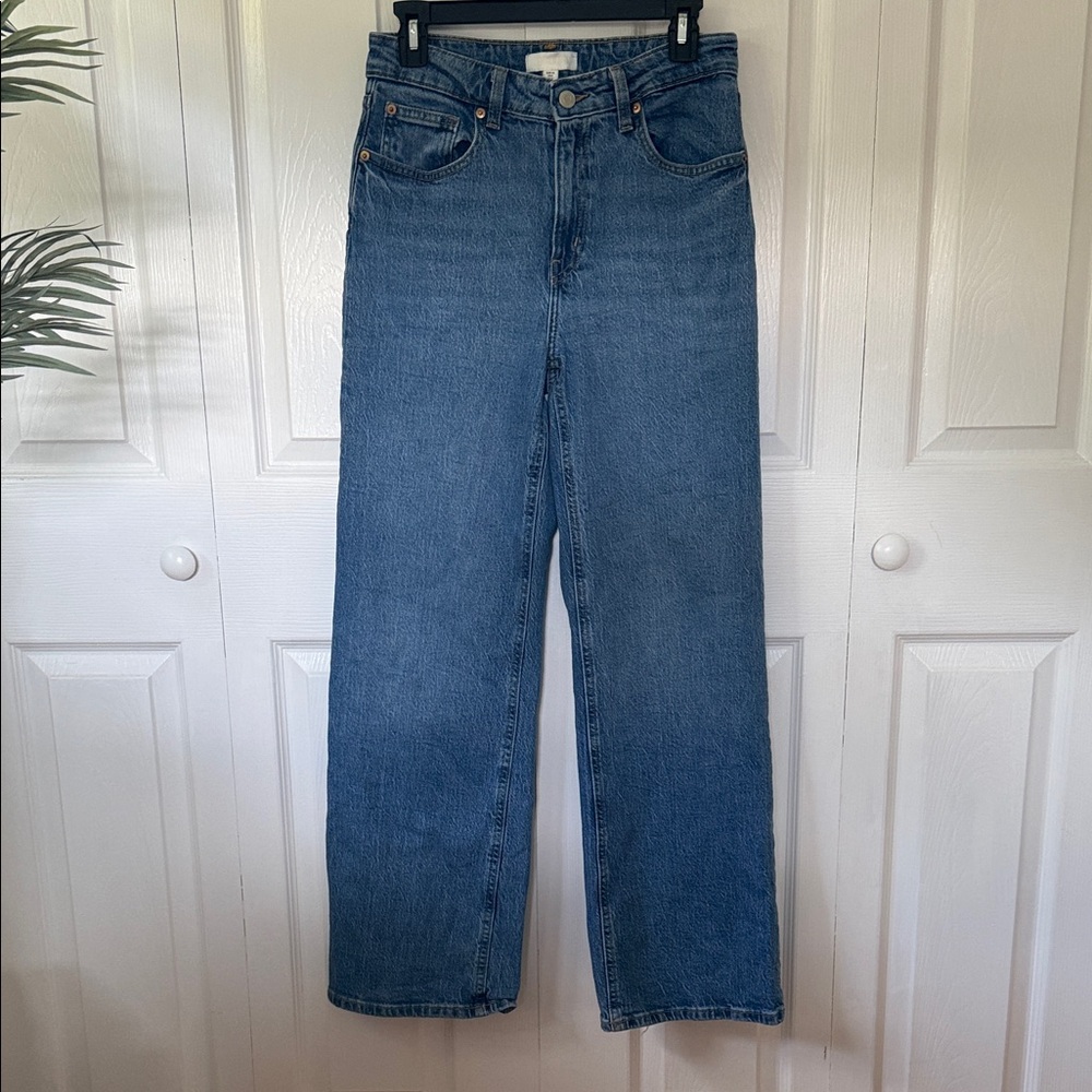 H&M Straight Leg Blue Jeans